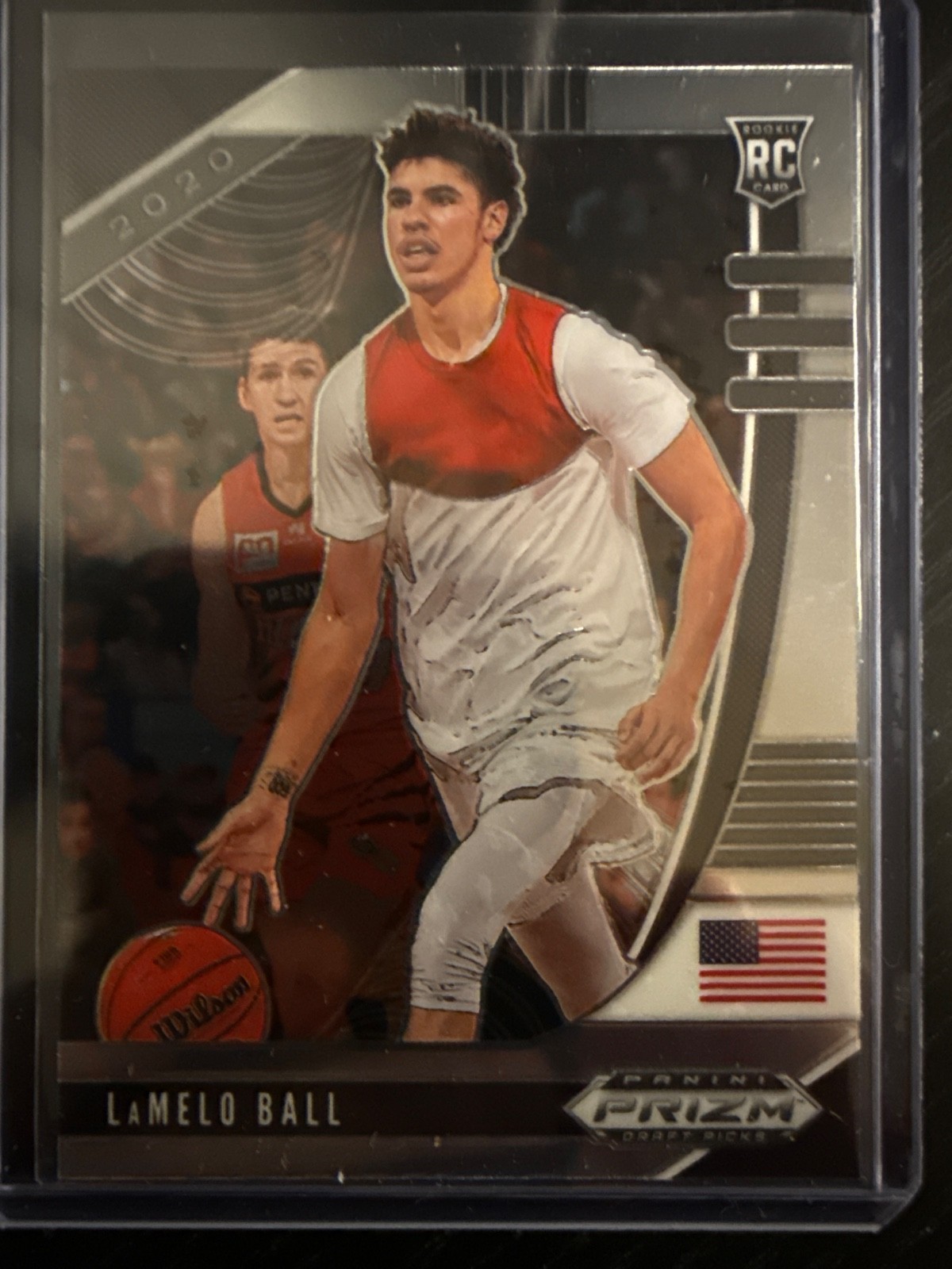 2020 Panini Prizm Draft Picks Collegiate #43 LaMelo Ball
