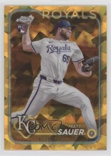 2024 Topps Chrome Update Sapphire Edition Gold 46/50 Matt Sauer #USCS25 15ee