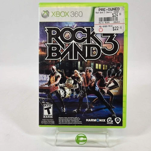 New ListingRock Band 3 (Xbox 360, 2010)