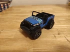 Tonka Jeep CJ 1979 Blue and Black with Stripes Vintage Retro No Rollbar
