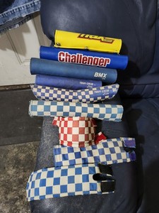  BMX Bike Handlebar Pad Lot, Foam Pads cali lite