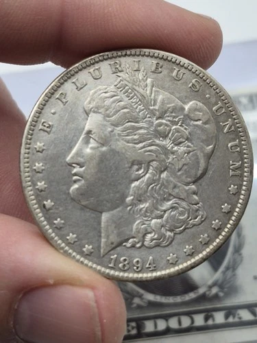 Extra Fine 1894-O Morgan Dollar, Well-Struck, Tougher Date ☆ 1178 ☆