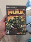 The Incredible Hulk Ultimate Destruction Sony PlayStation 2 Black. Complete