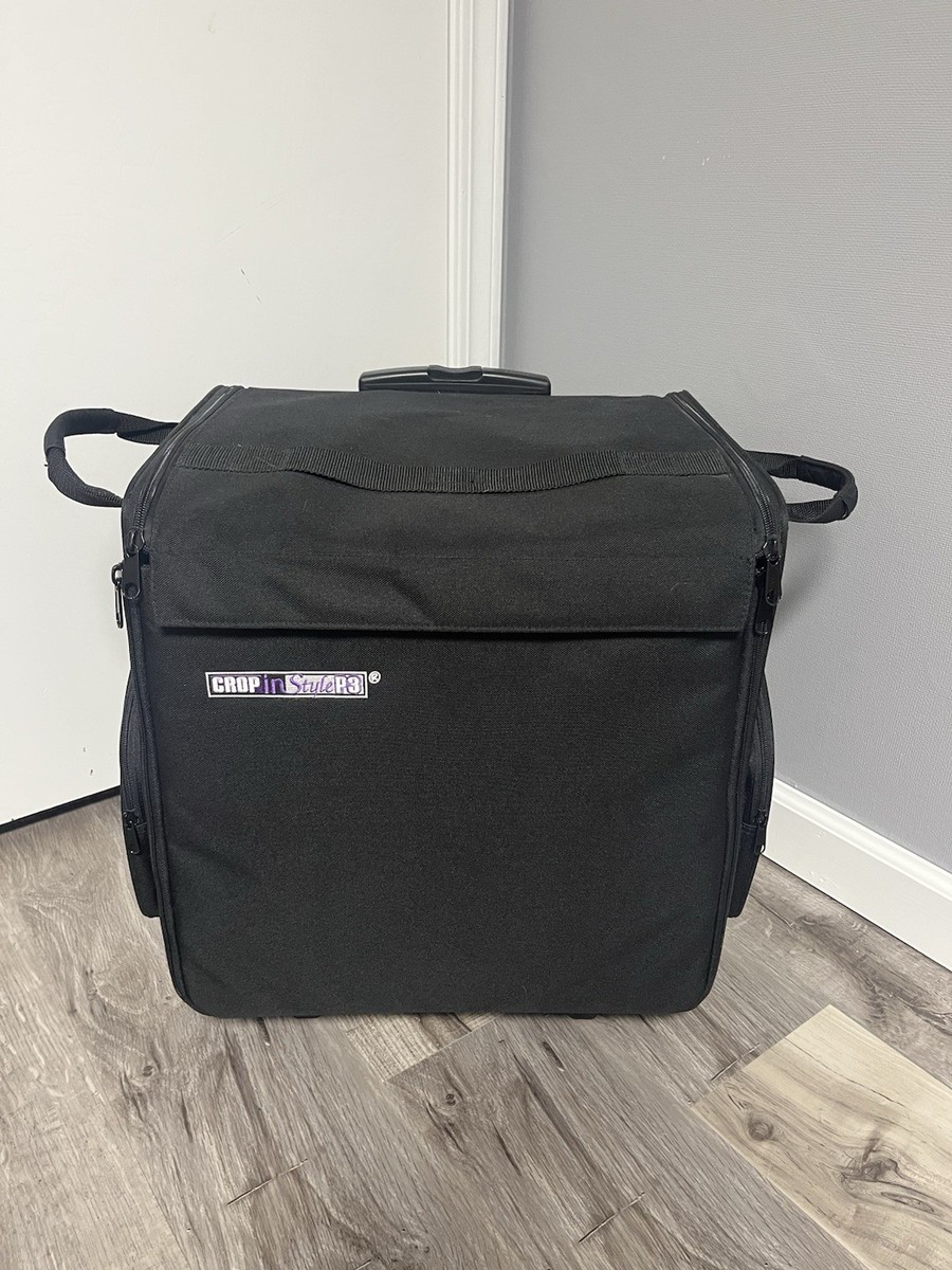 Crop In Style P3 Rolling Tote Craft Organizer Storage Tray Expandable Case