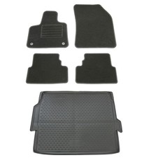 Fußmatten Kofferraumwanne für Opel Grandland X 2017- im Set Automatten Auslage