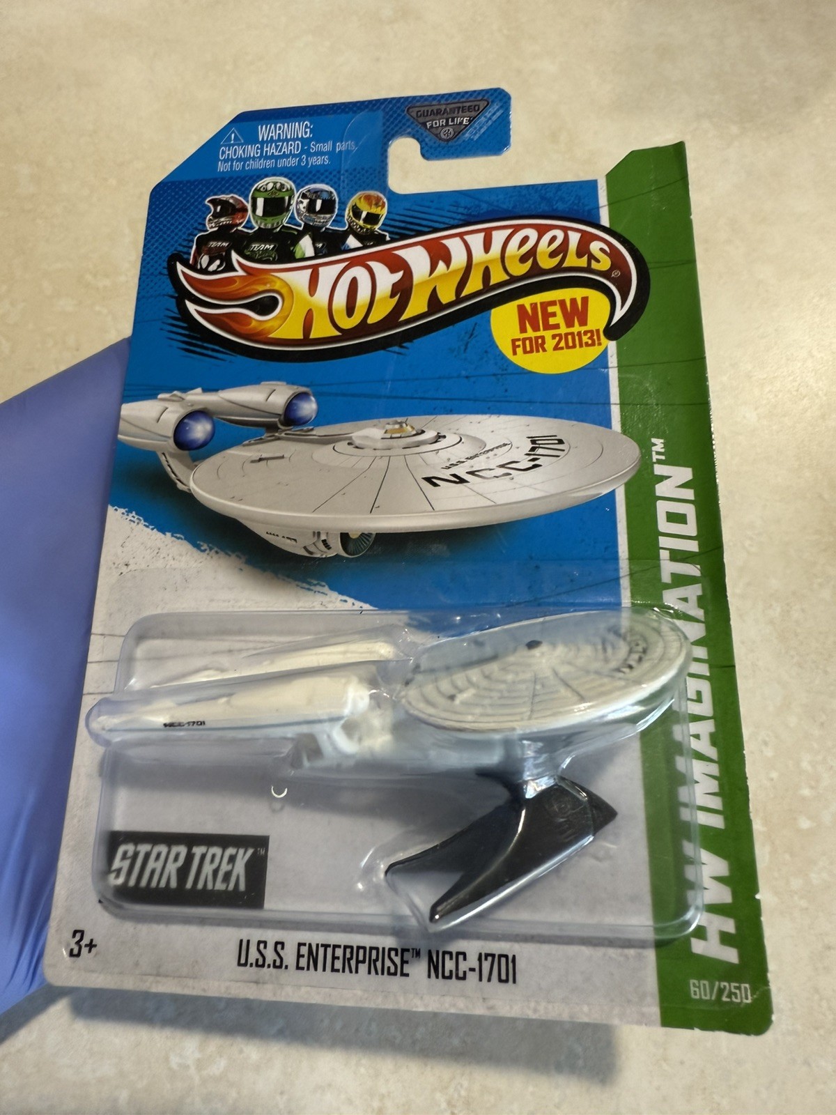 Hot Wheels  2013 HW Imagination Star Trek U.S.S. Enterprise NCC-1701 60/250