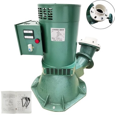 220V 1PH Automatic Regulated Excitation Hydroelectric Generator 10KW 1800r/min