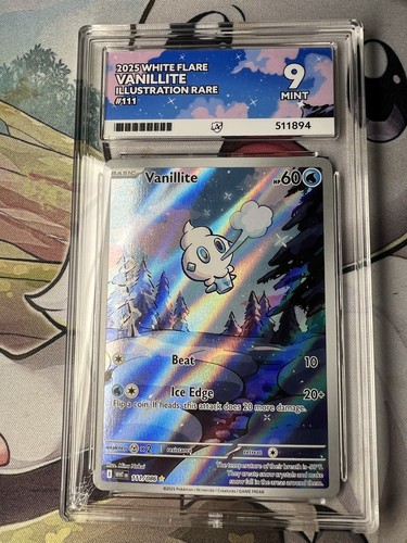 Vanillite graded ACE 9 for sale on eBay