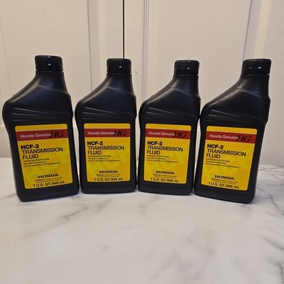 GENUINE OEM Honda (acura=ok) HCF-2 CVT Fluid 4 Quart bottles (08200-HCF2)