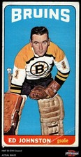 1964 Topps #21 Ed Johnston Bruins 1.5 - FAIR