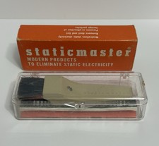 Vintage Staticmaster Brush Model 1C200 with Box and Booklet