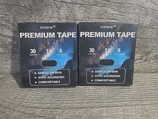 Lot Of 2 Packs Black Premium Tape 30 Pack Mouth Tape