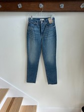 Madewell The Perfect Vintage Jean Womens Size 27 Jeans High Rise Tapered Leg