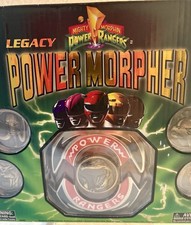 Mighty Morphin Power Rangers Legacy Power Morpher Diecast Bandai Sealed New IB