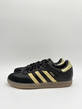 Adidas Kids Samba Messi Soccer Size 5.5 Black/Gold JR6349