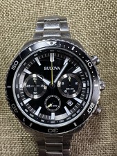 Orologio Uomo Bulova 98B298 Precisionist Cronografo Con Scatola E Documenti