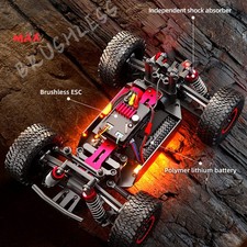 4WD RC Car 2.4G 55Km/h High Speed Brushless Motor 1/20 Off-Road Drive WaterproNk