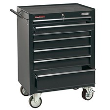 Image of Draper 26" Roller Cabinet (7 Drawers) RC7D/BK