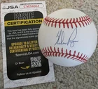NOLAN RYAN Signed OAL Baseball JSA AUTHENTIC Angels RANGERS Astros