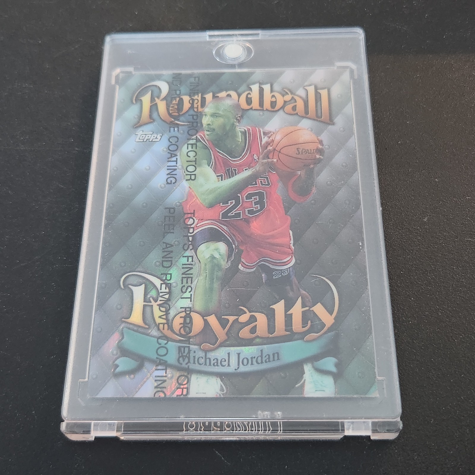 1998 Finest Michael Jordan Roundball Royalty #R1 REFRACTOR - HOF