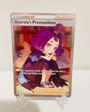 Acerola's Premonition TG24/TG30 Swsh09: Brilliant Stars Trainer Gallery Holo on eBay