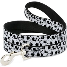 Dog Leash 6-FEET Soccer Balls Stacked