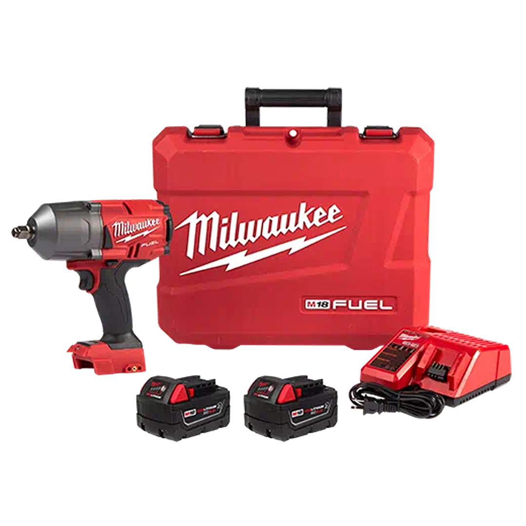 Milwaukee 2967-22 M18 FUEL 1/2" High Torque Impact wrench w/ Friction Ring Kit