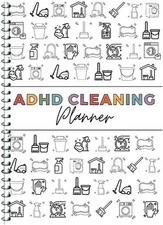 Adhd Cleaning Planner,Cleaning Schedule And Checklist Organizing Notebook Wee US