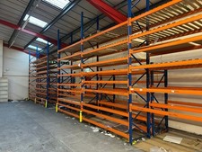 STOW PALLET RACKING STORAGE INDUSTRIAL WAREHOSUE GARAGE WORKSHOP FRAMES & BEAMS