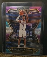 2019-20 Panini Select Shai Gilgeous-Alexander Tri-Color Prizms #81