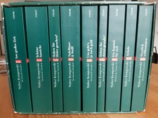 Walter Kempowski, "Deutsche Chronik", 9 Bände in Pappschuber, komplett ungelesen