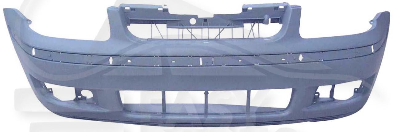 Pare-choc avant à peindre pour Volkswagen Polo de 11/1999 à 01/2002 pièce de carrosserie en ABS