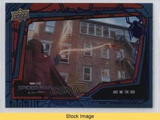 2023 Marvel Studios' Spider-Man No Way Home Blue Foil Give Me the Box READ 3j1