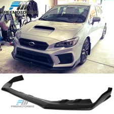 Fits 18-21 Subaru WRX STI S207 Style PU Front Bumper Lip Spoiler Splitter