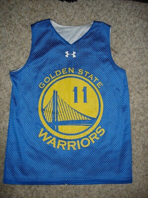 Under Armour NBA basketball jersey youth large (YLG) Golden State Warriors #11