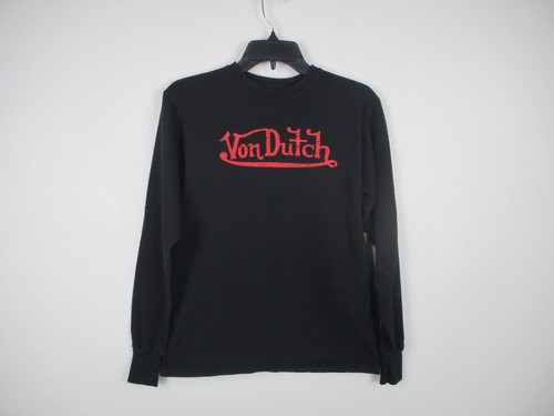 VTG Von Dutch Shirt Adult Small Black 
