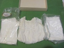 Vintage Baby Baptism Dresses Sheer Ivory White Color. 1916.