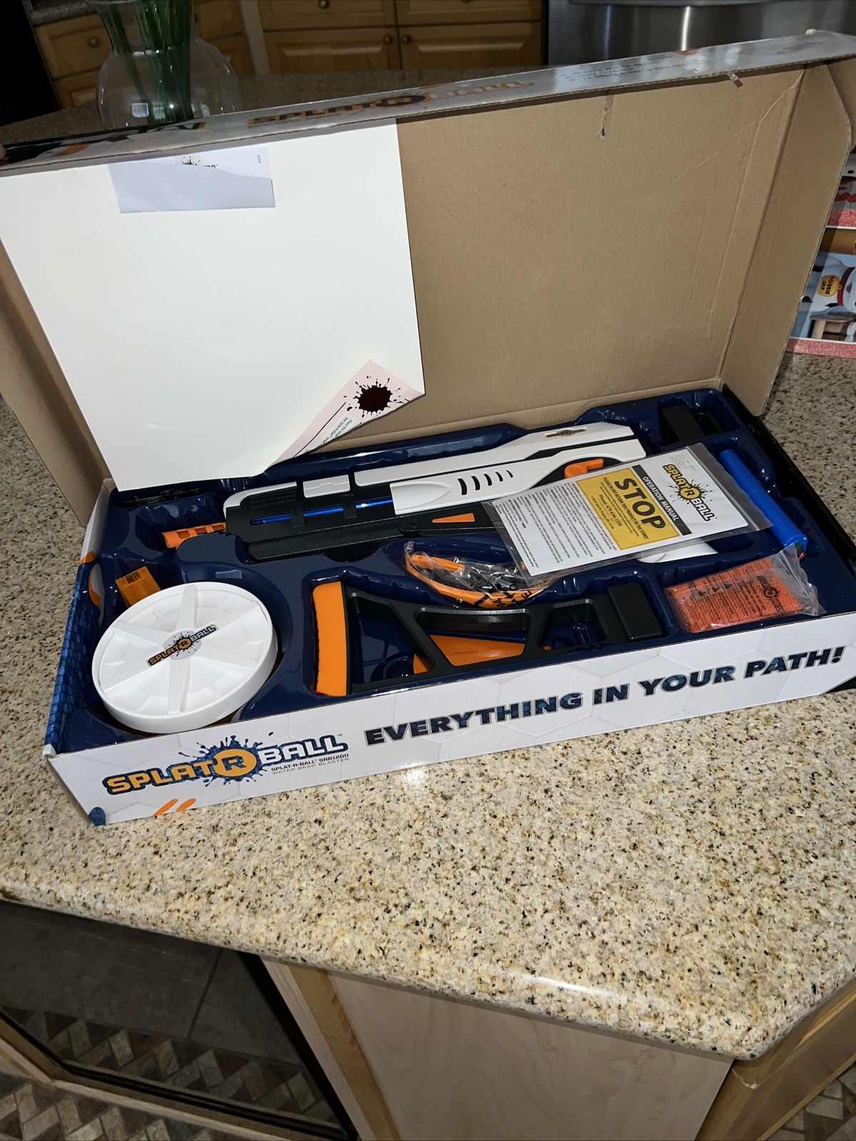 SplatRBall SRB1200 Full Auto Splatter Rechargeable Battery Water Bead