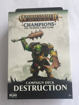 Warhammer Age of Sigmar Champions Campaign Decks Destruction - Wählen Sie Ihre Karte