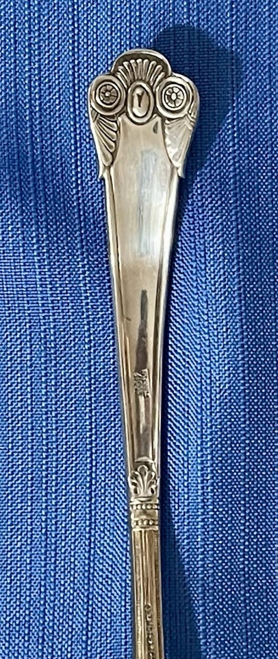 Горчичный ковш Gorham Cluny из чистого серебра - золотая стирка 1880 г. под старину Gorham - Изображение 4 из 4