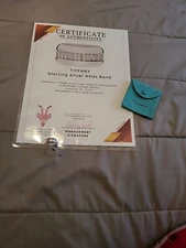 Tiffany Sterling Silver Atlas Band