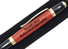 Gift For Behavioral Specialist World's Best Engraved Pen Present