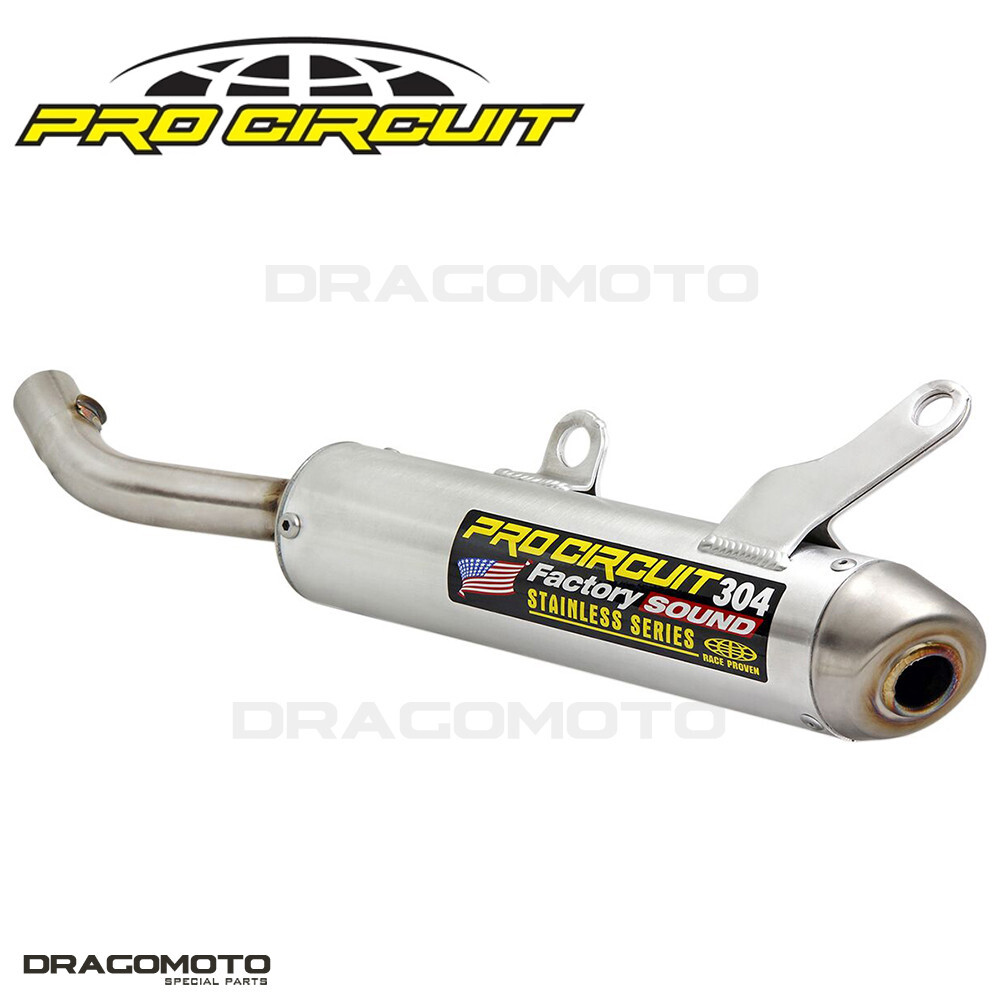 Pot échappement PRO CIRCUIT 304 pour YAMAHA YZ 250 X, silencieux haut de gamme en aluminium et inox