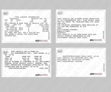 Old style Custom Duplicate Info Labels Stickers for SLP