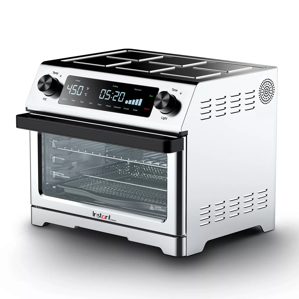 Instant Pot Omni 9-in-1 Toaster Oven with Air Fry, Stainless Steel