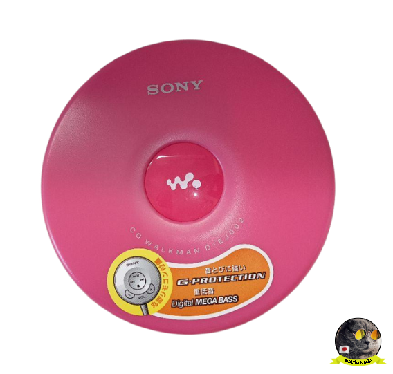 2013 SONY D-EJ002 WALKMAN CD Player Bundle Pink Tested Good | eBay