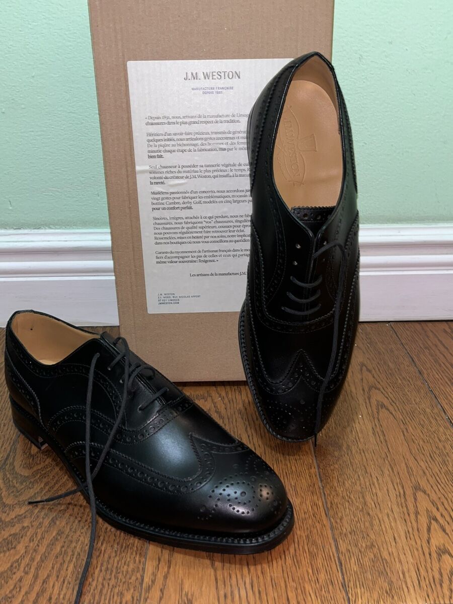 NIB $1305 J.M. Weston 376 Reedition Archive Brogue Oxfords NIB $1305 J.M. Weston 376 Reedition Archive Brogue Oxfords