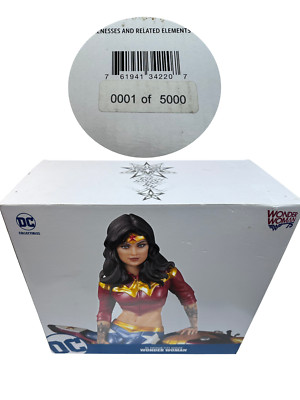 DC Collectibles Gotham City Garage Wonder Woman Statue Limited * NO 1 Of 5000 *