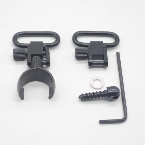 Black Sling Mount Kit for Most 12 Ga. Magnum Split Band .810"-.830"_S5932 - Picture 3 of 8