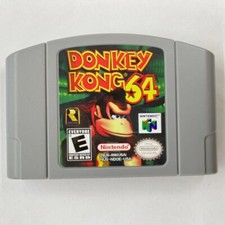 DONKEY KONG 64 VIDEO GAME BOX FOR NINTENDO 64...